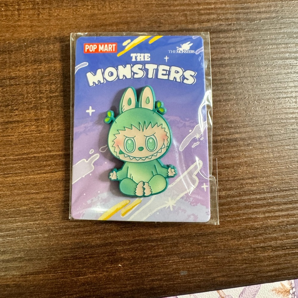 Pop Mart The Monsters Serenity Enamel Pin